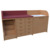 Wickel- und Badekommode Breite 210 cm /Treppe, 2x5 Schubladen, 2xT&uuml;r, Badebecken