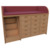 Wickelkommode Breite 160 cm /Treppe, 3x5 Schubladen