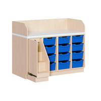 Wickelkommode mit Treppe, 143 cm breit