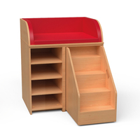 Wickelkommode mit Treppe. 92 Breite