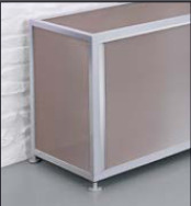 Alu silber / Edelstahlfinish