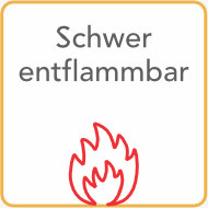 Schwer entflammbar